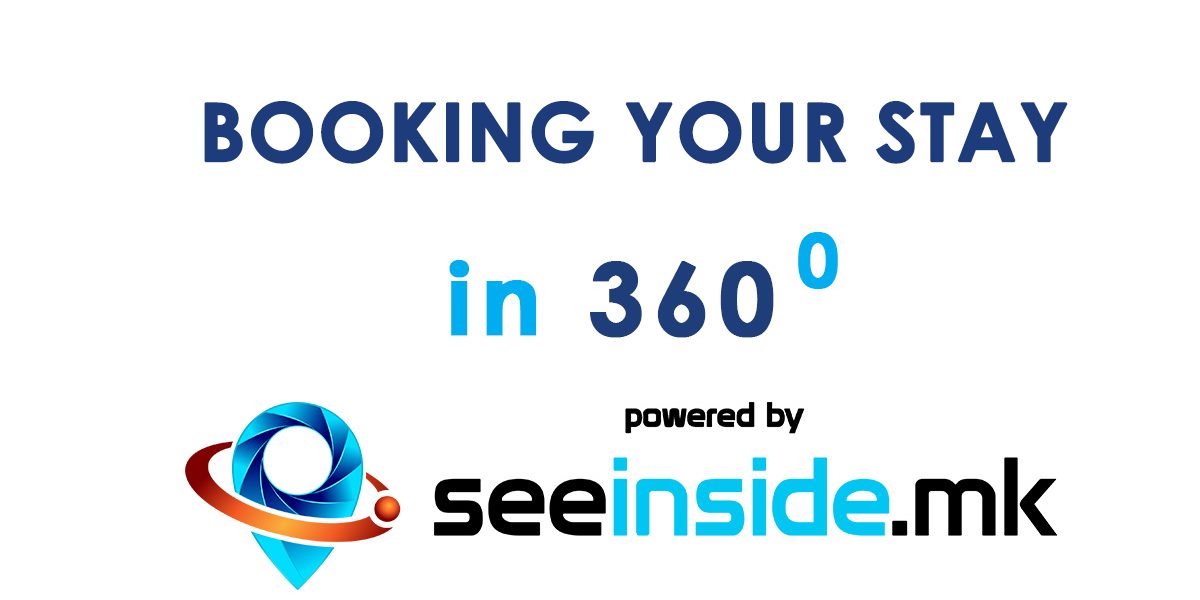 Booking your stay in 360 seeinside.mk